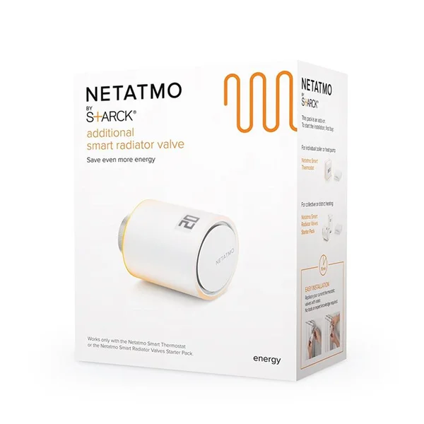 Netatmo Additional Smart Radiator Valve múdra termostatická hlavica - Termostaty - Obrázok EDDQ600301