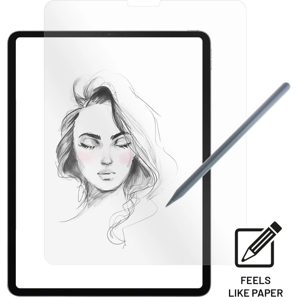 FIXED PaperGlass sklo na písanie a kreslenie pre iPad Pro 12,9" (2018/2020/2021/2022) - Ochranné fólie a sklo - Obrázok EDK0G00101