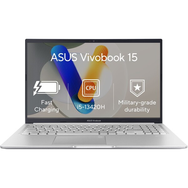 ASUS Vivobook 15 (X1502VA-NJ1250W) strieborný
