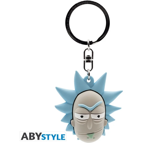 3D Kľúčenka Abysse Corp Rick & Morty - Rick Sanchez - Kľúčenky - Obrázok EDXH000K01