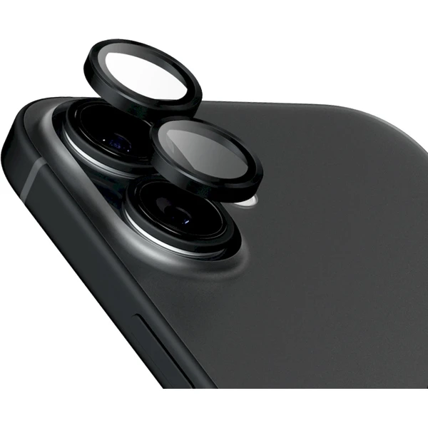 PanzerGlass® HoOps™ Ceramic Apple iPhone 16/16 Plus čierny titán - Ochranné fólie a sklo - Hlavný obrázok