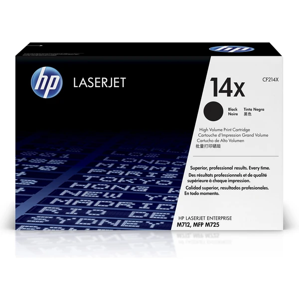 HP CF214X č. 14X Čierna originálna - Tonery - Hlavný obrázok