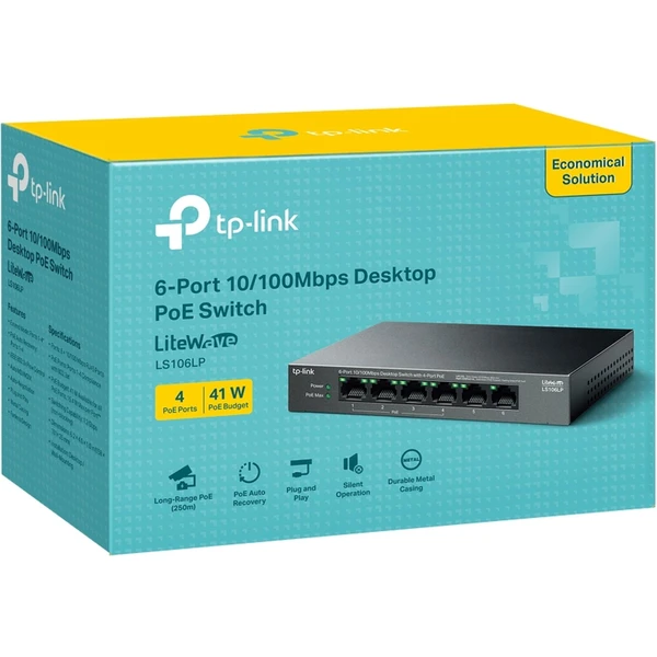 TP-Link LS106LP switch - Switche - Obrázok EE61000N01