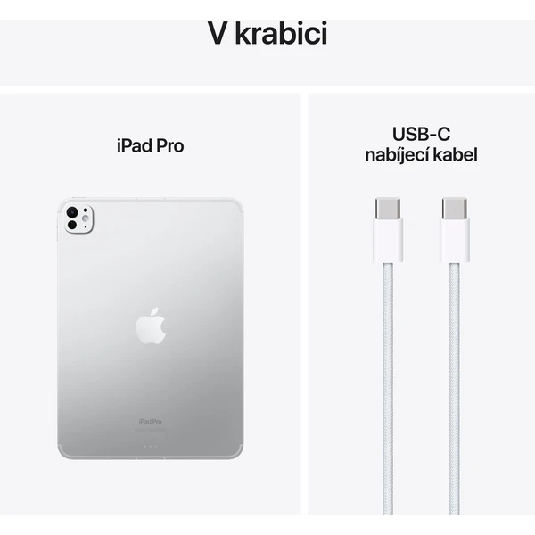 Apple iPad Pro 11" (2024) 256 GB Cellular strieborný - Tablety - Obrázok EEF4000O01