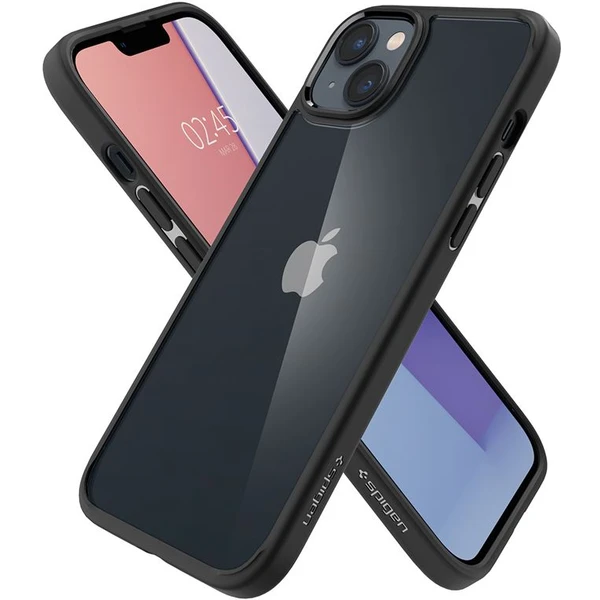 Spigen Ultra Hybrid kryt iPhone 14 čierny - Puzdra - Obrázok EF0H300401
