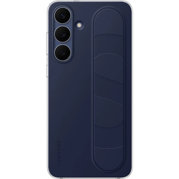 Samsung Standing Grip kryt s popruhom Galaxy S25 FE tmavomodrý - Puzdra - Hlavný obrázok