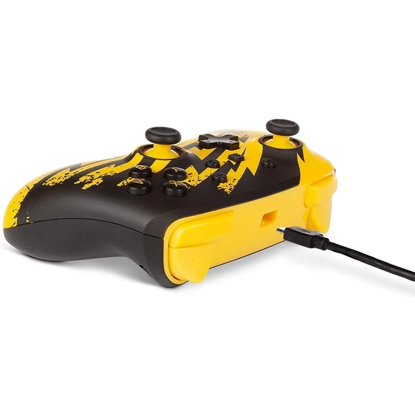 PowerA Enhanced Wired Controller pre Nintendo Switch - Pokémon: Pikachu Lightning - Herné ovládače - Obrázok EFMM100501