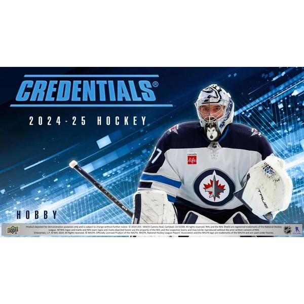 Hokejové karty 2024-25 Upper Deck Credentials Hockey Hobby Balíček - Hokejové karty - Obrázok EFSE000K01