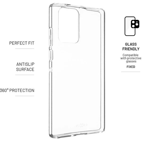 FIXED TPU kryt Motorola Edge 50 Fusion číry - Puzdra - Obrázok EFW5000L01