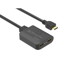 PremiumCord HDMI 2.0 Mini Splitter 1-2 Pigtail 4Kx2K@60Hz HDCP2.2 Downscaler - Ostatné