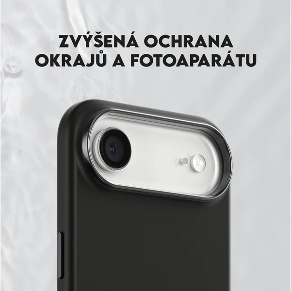 PanzerGlass® CARE Flow kryt s MagSafe Apple iPhone Air čierny - Puzdra - Obrázok EGDH000K01