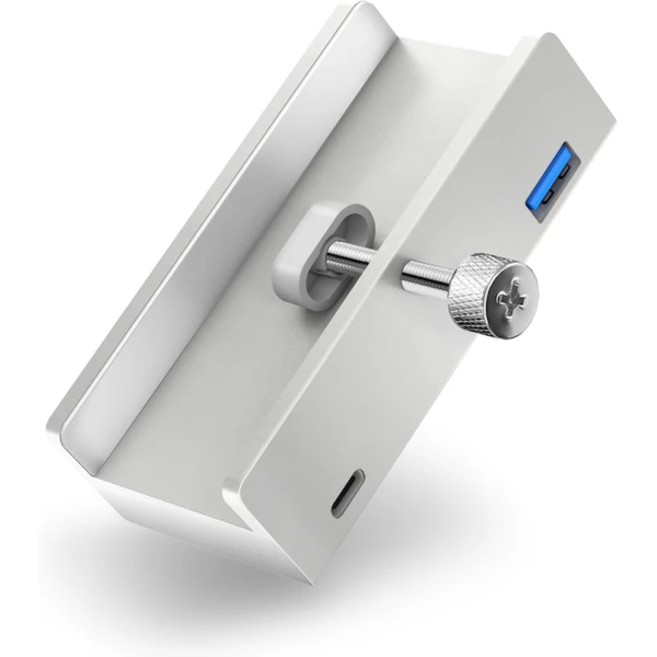 CONNECT IT USB DeskHub 4v1 na dosku stola strieborný - USB huby - Obrázok EGTG000K01