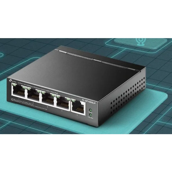 TP-LINK TL-SG1005LP prepínač - Switche - Obrázok EGY7300401