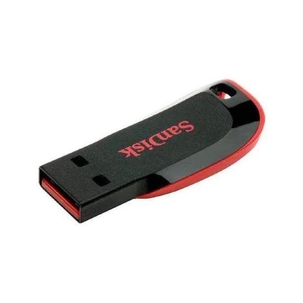 SanDisk Cruzer Blade USB 2.0 flash disk 32GB čierny - Flashdisky - Obrázok EGZS000501