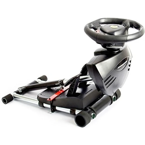 Wheel Stand Pre Thrustmaster F458 Spider T80/T100 T150 F458/F430 Wheels V2 ROSSO black  - Herné sedačky - Obrázok EH16G00101