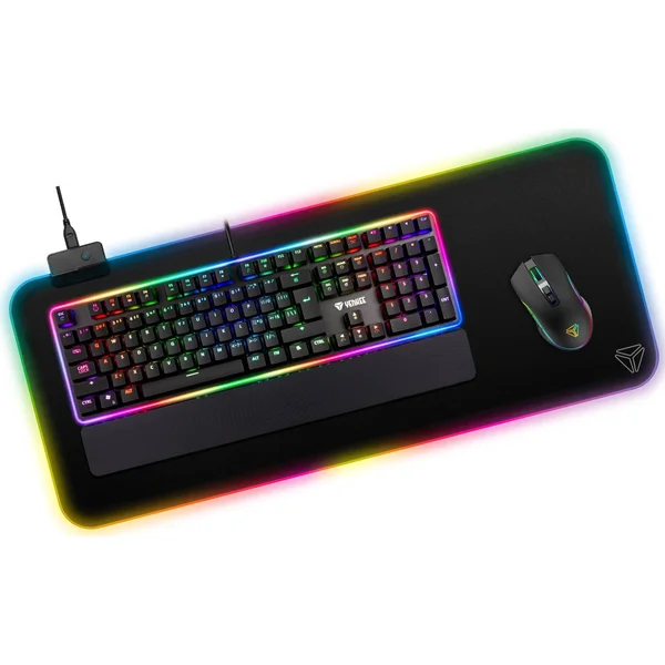 YENKEE YPM 3006 RGB Warp herná podložka - Podložky - Obrázok EHFB300401