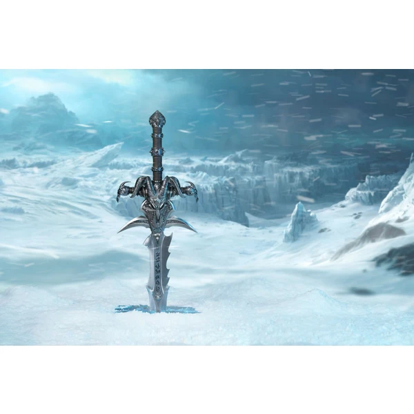 Replika Blizzard World of Warcraft - Frostmourne Sword Scale 1/1 - Repliky - Obrázok EI84700301