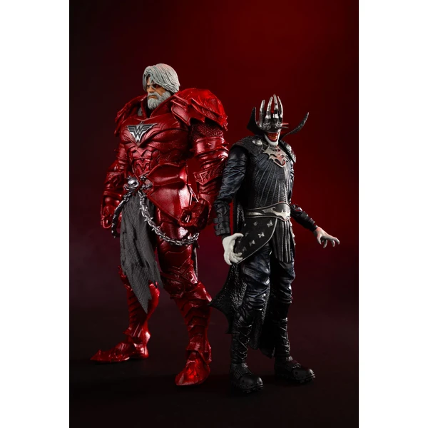 Akčné figúrky McFarlane DC - Batman Who Laughs (Knight Armor) & The Merciless (Dark Verse) 18 cm - Figúrky - Obrázok EIHE000K01