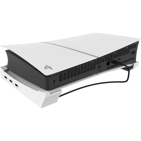 iPega P5S008 Horizontálny Stojan s USB HUB pre PS5 Slim/PS5 Pro biely - Stojany - Obrázok EIU0000K01