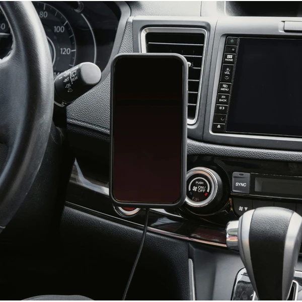 Peak Design Car Mount VHB MagSafe Qi2 držiak do auta čierny (s nabíjaním) - Držiaky - Obrázok EJ3E000N01