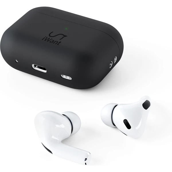 iWant Silicone ochranné puzdro AirPods Pro 2 čierne - Puzdra - Obrázok EJE9700301