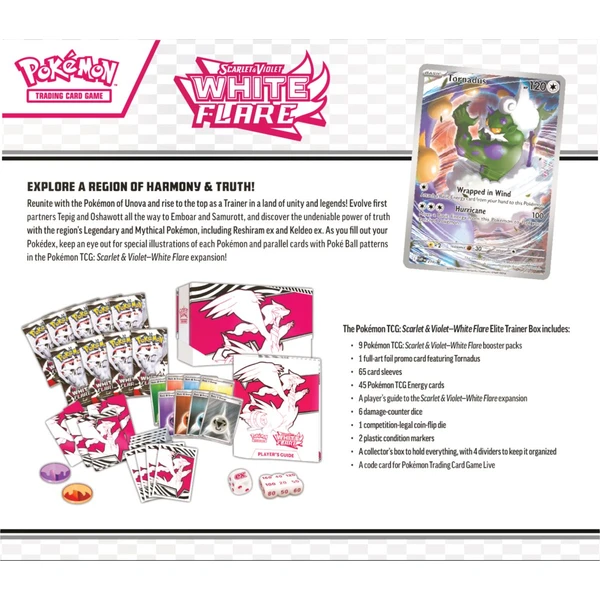 Pokémon TCG: SV10.5 White Flare - Elite Trainer Box - Pokémon karty - Obrázok EJPD000K01