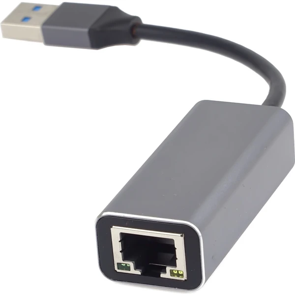 PremiumCord adaptér USB3.0 -> LAN RJ45 ETHERNET 10/100/1000 MBIT Aluminium - Sieťové karty - Hlavný obrázok