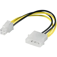 PremiumCord napájacia redukcia 5.25" (molex) na P4 (4pin) - Káble a redukcie