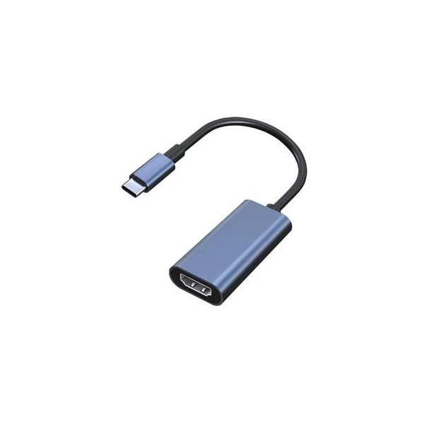 PremiumCord USB-C/HDMI redukcia 4K sivá - Káble a redukcie - Hlavný obrázok