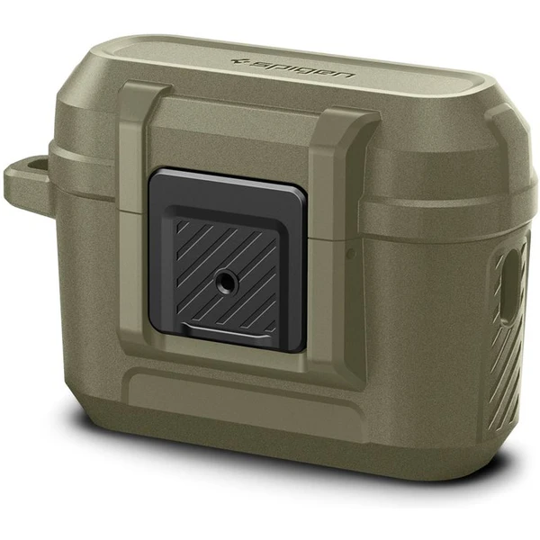 Spigen Lock Fit odolné púzdro Apple AirPods Pro 2 gen. vintage khaki - Puzdra - Obrázok EKK0000N01