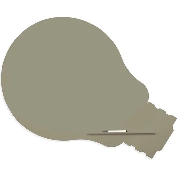 Rocada Skin Shape Idea 6461-7033 magnetická tabuľa cementová šedá RAL 7033 - Magnetické tabule - Hlavný obrázok