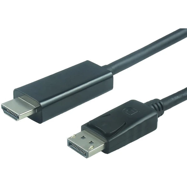PremiumCord DisplayPort 1.1/HDMI kábel 5m čierny - Káble a redukcie - Obrázok EKTU000501