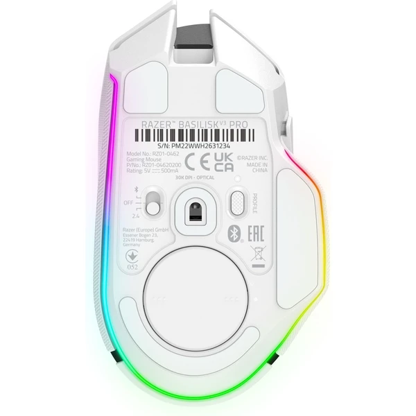 Razer Basilisk V3 Pro herná myš biela - Myši - Obrázok EL4I100501