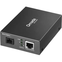 TP-Link Omada MC212CS-2 mediálny konvertor čierny - Konvertory