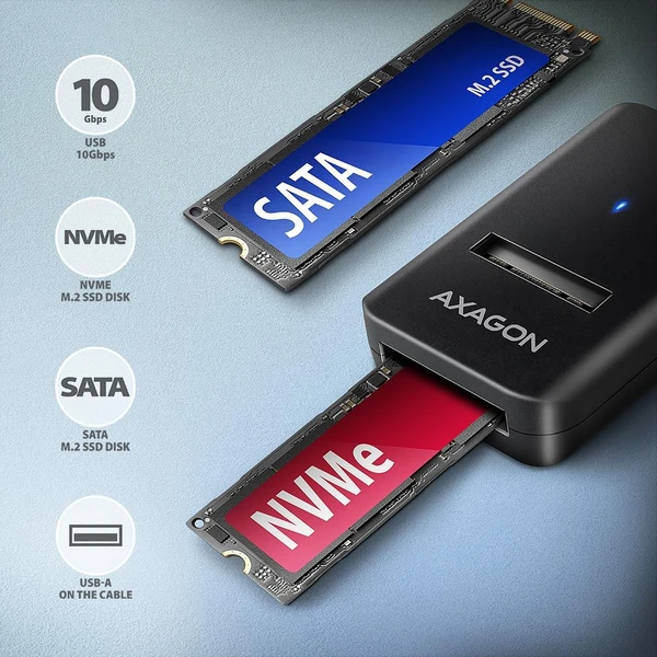 AXAGON ADM2-AM externý box - Externé boxy - Obrázok EL9M000K01