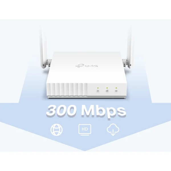 TP-Link TL-WR844N Wi-Fi 4 router biely - Wi-Fi routery - Obrázok ELBFF00101