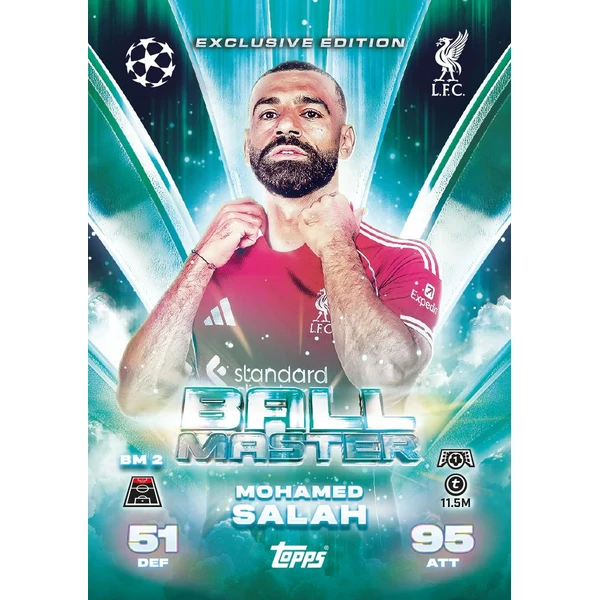 Futbalové karty Topps UCC Match Attax 2025/26 Mega Multipack - Futbalové karty - Obrázok ELDJ000K01