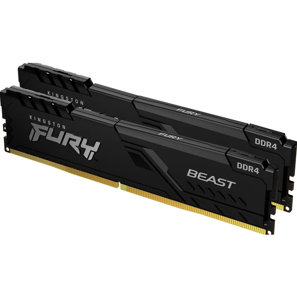 Kingston FURY Beast Black DDR4 32GB 3200MT/s CL16 DIMM (2x16GB) XMP - Operačné pamäte - Hlavný obrázok