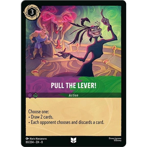 Disney Lorcana: Reign of Jafar - Starter Deck Amber & Ametyst (Tiana & Bruno) - Disney Lorcana TCG - Obrázok EN1H000L01