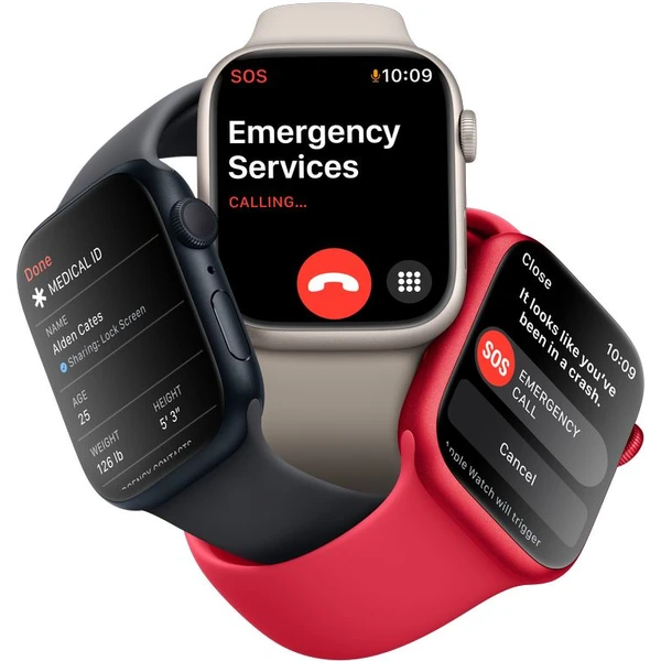 Apple Watch Series 8 45mm hliník (Kategória B) - Inteligentné hodinky - Obrázok ENLG300401