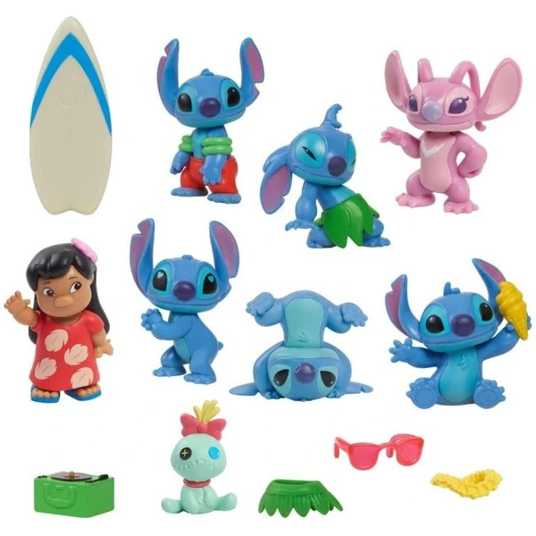 Deluxe sada figúrok Disney: Lilo & Stitch (13 ks) - Figúrky - Obrázok EPCG000N01