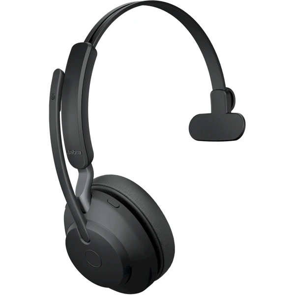 Jabra Evolve2 65 Link380/390a UC Mono bezdrôtové slúchadlá čierna - Slúchadlá - Obrázok EQ4J000K01