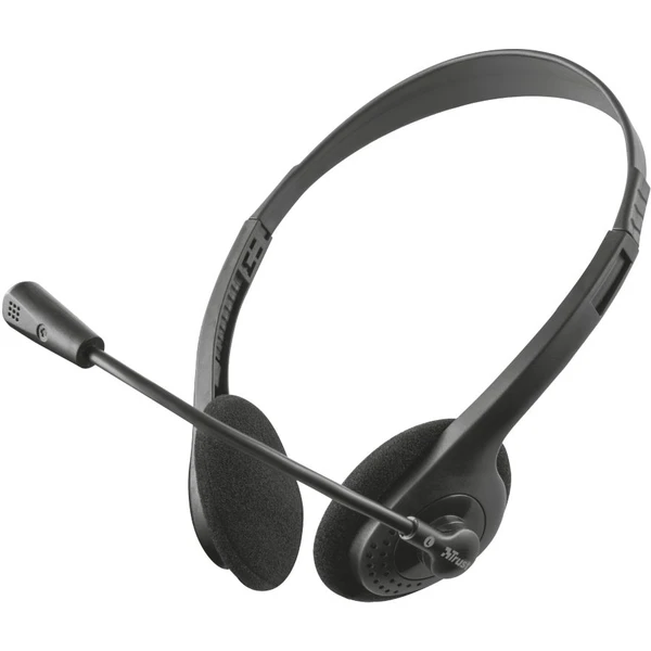 TRUST Primo Chat Headset slúchadlá čierna - Slúchadlá - Obrázok EQKKF00101