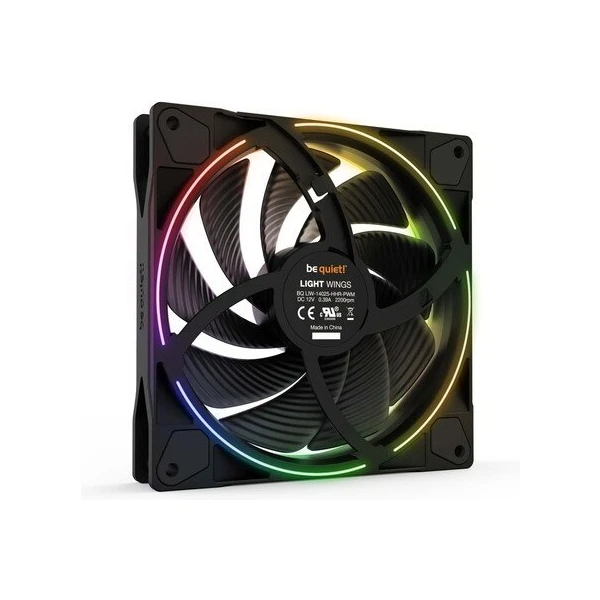 Be quiet! LIGHT WINGS high-speed 140mm - Ventilátory pre PC - Obrázok EQUG300401