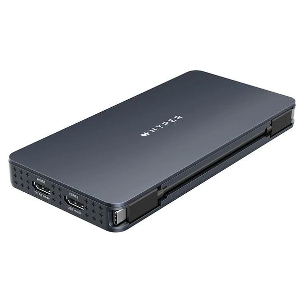 Hyper® EcoSmart™ Universal Silicon Motion® USB-C 10v1 Dual HDMI dokovacia stanica - USB huby - Hlavný obrázok