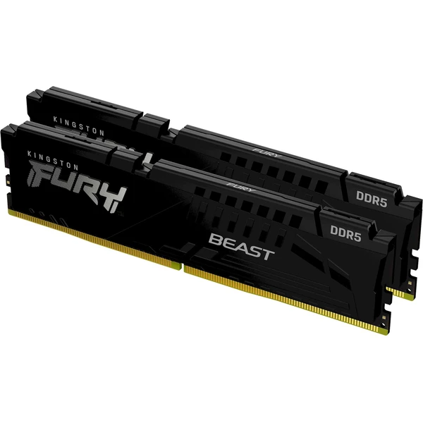 Kingston FURY Beast Black DDR5 128GB 5600MT/s CL40 DIMM (2x64GB) EXPO/XMP - Operačné pamäte - Hlavný obrázok