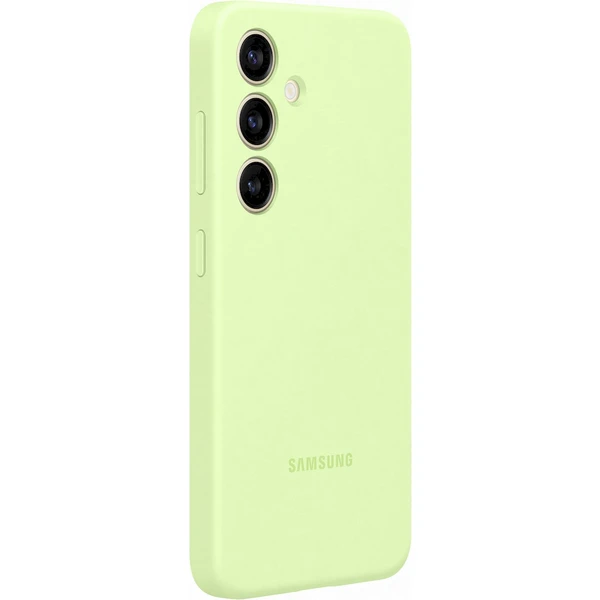 Samsung Silicone Case Galaxy S24 Svetlo zelený - Puzdra - Obrázok ERR1000N01