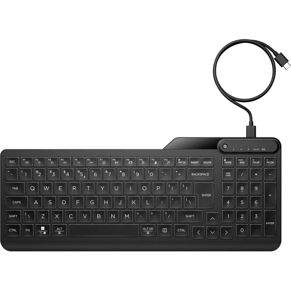 HP 400 drôtová klávesnica čierna - Klávesnice - Hlavný obrázok
