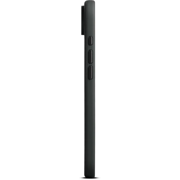Woolnut MagSafe kožený kryt iPhone Air čierny - Puzdra - Obrázok ESLH000K01