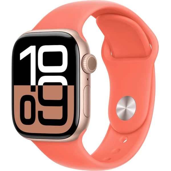 Apple Watch 42/41/40/38mm mandarínkový športový remienok M/L - Remienky - Hlavný obrázok